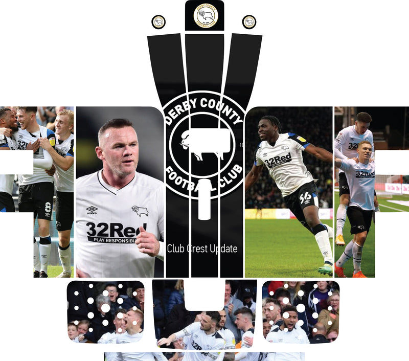 Perfect Draft Maxi Skin - Derby County - Vinyl Sticker