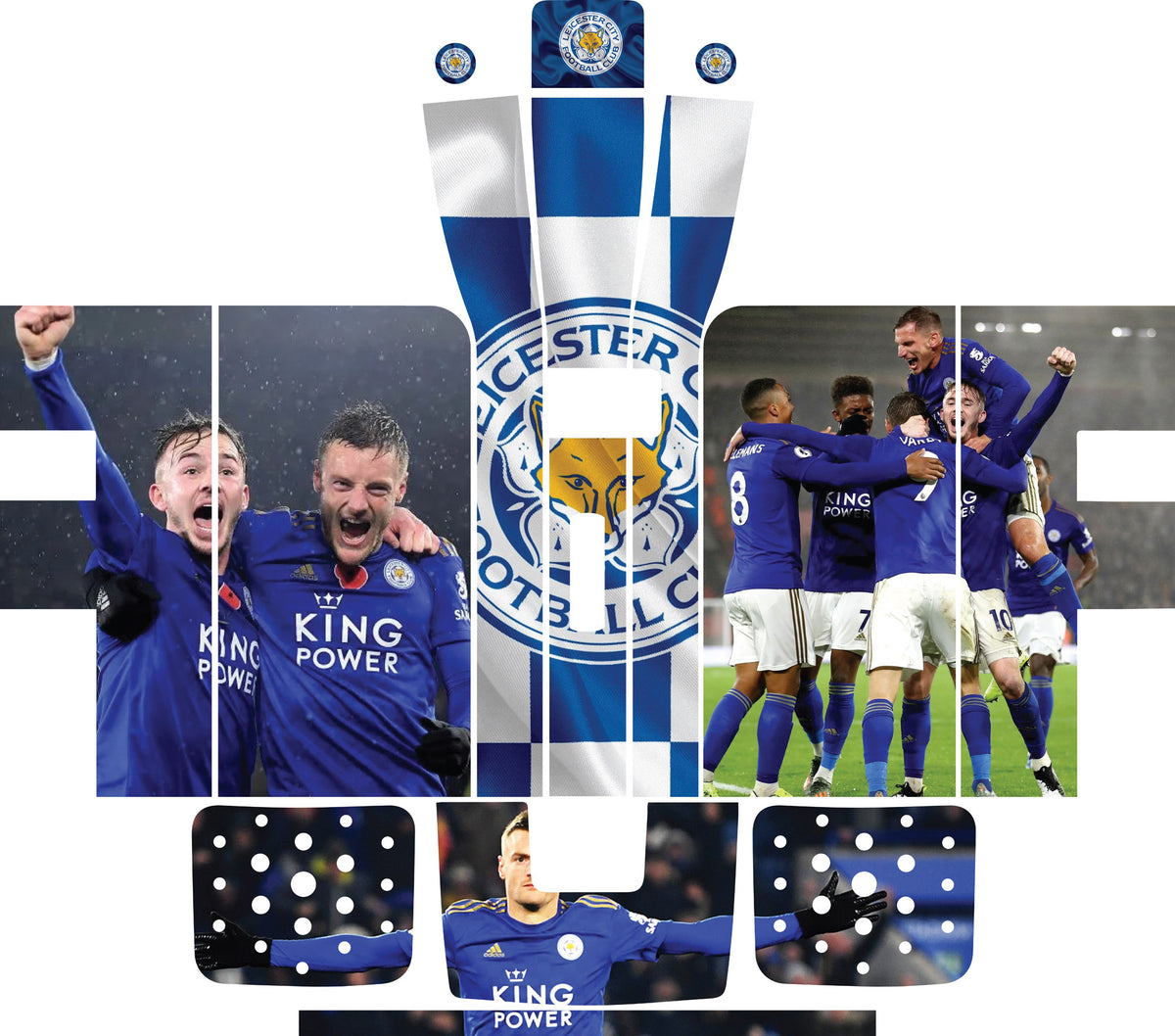 Perfect Draft Maxi Skin - Leicester City -Sticker