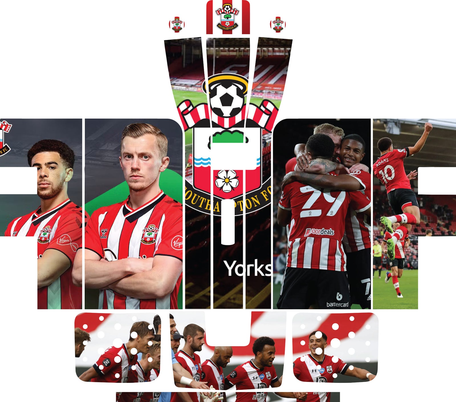 Perfect Draft Maxi Skin - Southampton - Vinyl Sticker