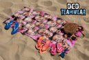 Personalised Custom Face Female Beach Towel