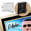 Phil Foden Signed Autographed Portrait Poster Print – Manchester City & England Football Memorabilia Wall Art for Fans & Collectors