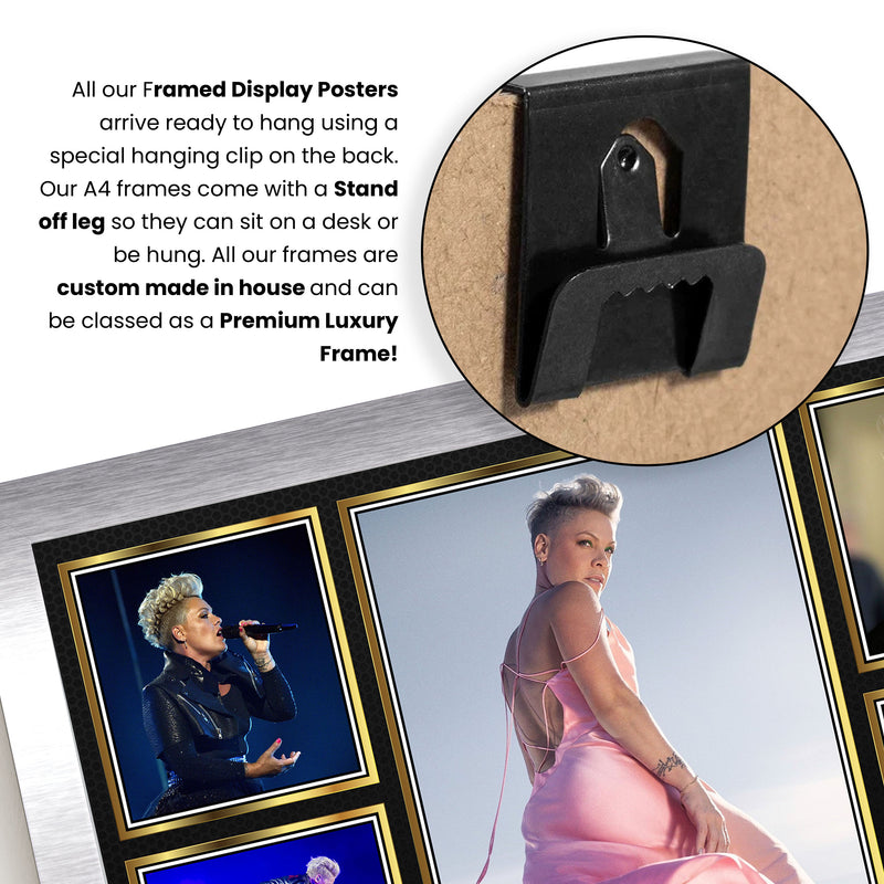 Pink Singers Framed Autographed Print - Limited Edition Autograph Fan Gift – Collectible Memorabilia Merchandise