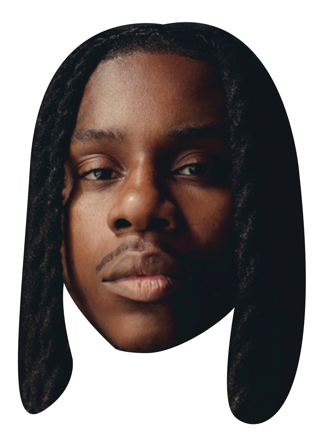 Polo G Face Mask – Fancy Dress Cardboard Costume Mask – Polo G Face Mask