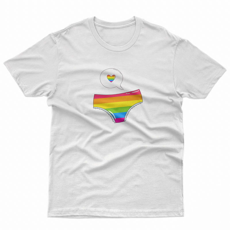 Pride Doodle LGBT Gay Lesbian Tee