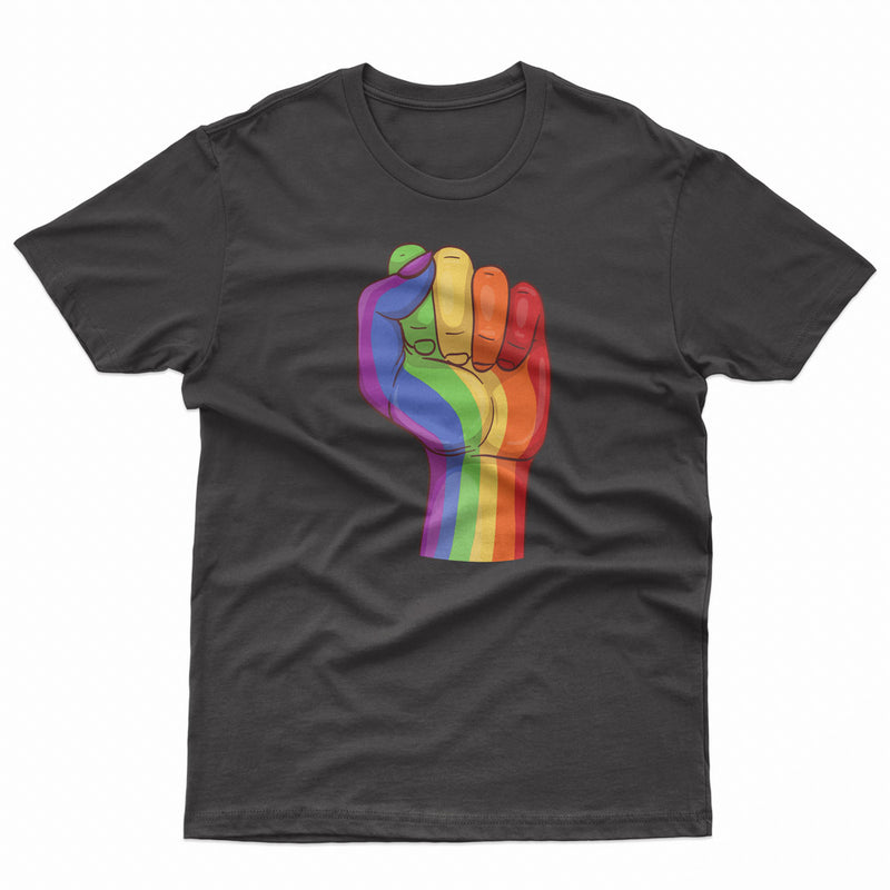 Pride Fist LGBT Gay Lesbian Tee