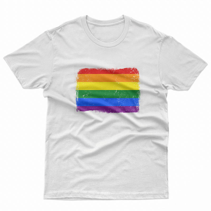 Pride Flag LGBT Gay Lesbian Tee