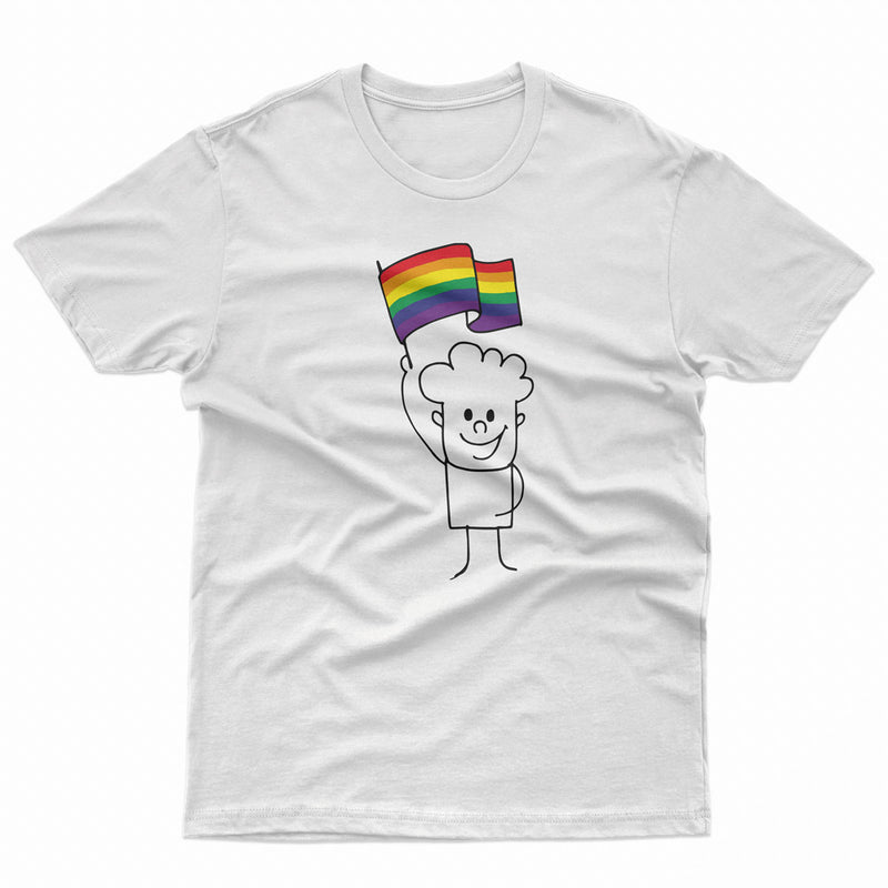 Pride Flag LGBT Gay Lesbian Tee