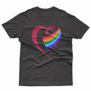 Pride Heart LGBT Gay Lesbian Tee