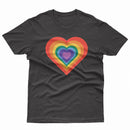 Pride Heart LGBT Gay Lesbian Tee