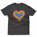 Pride Heart LGBT Gay Lesbian Tee