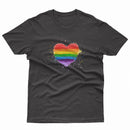 Pride Heart LGBT Gay Lesbian Tee
