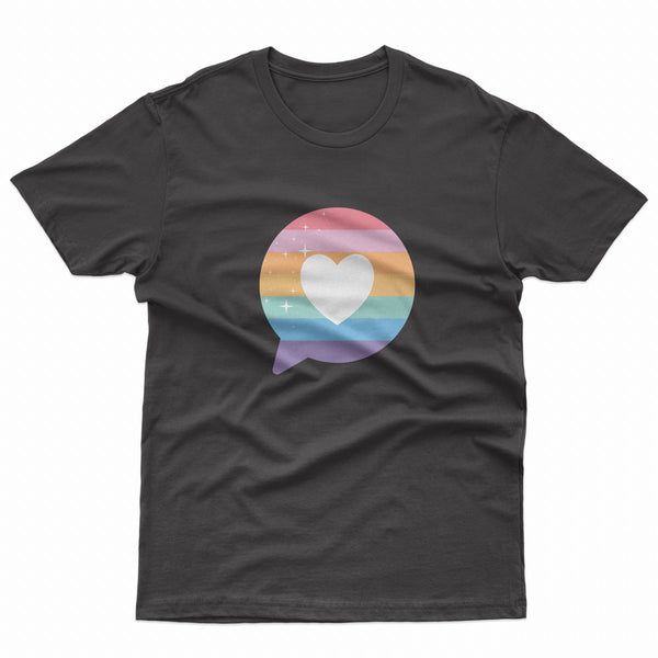 Pride Heart LGBT Gay Lesbian Tee