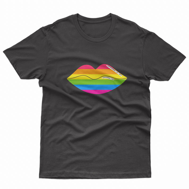 Pride Lips LGBT Gay Lesbian Tee