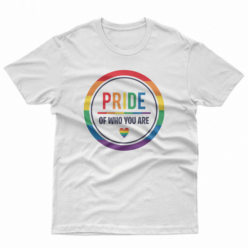 Pride Of Who You Are LGBT Gay Lesbian Tee