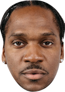 Pusha T Celebrity Face Mask Fancy Dress Cardboard Costume Mask