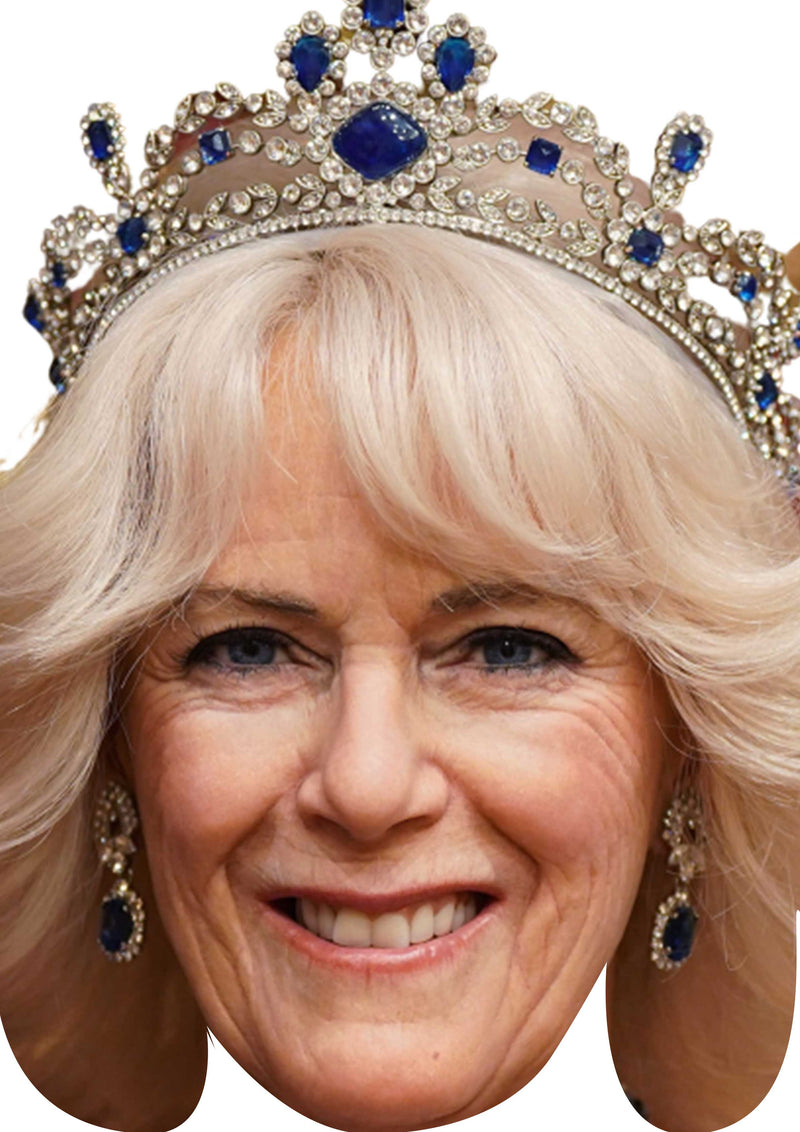 Queen Camilla Consort Coronation Face Mask