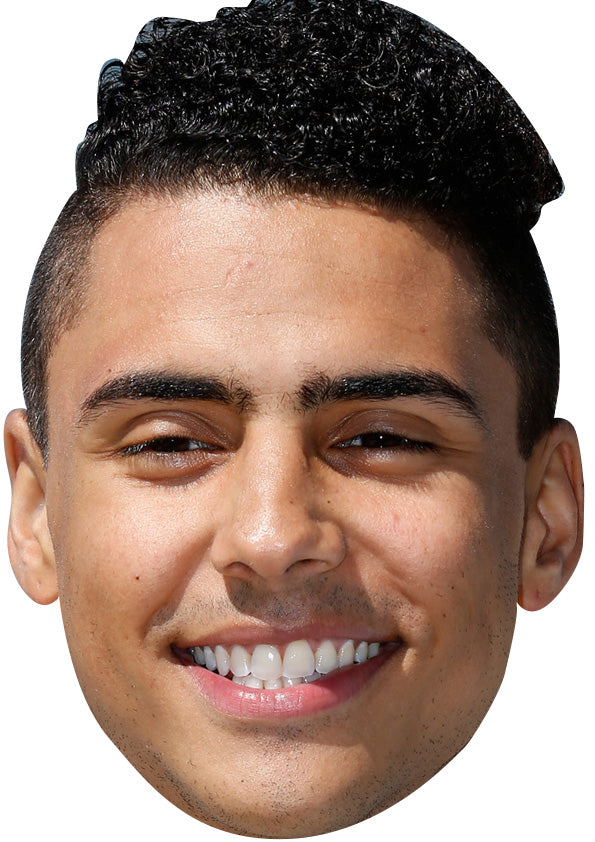 Quincy Brown Celebrity Face Mask Fancy Dress Cardboard Costume Mask