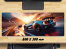Extra Large Gaming Mouse Mat (800mm x 300mm) - Racetrack