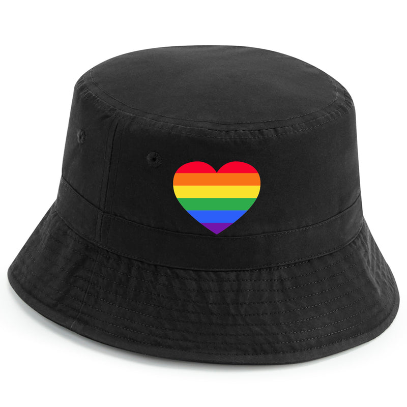 Pride Bucket Hat LGBTQ+ - Gay Lesbian Transgender Asexual Bisexual Pride Bucket Hat