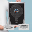 Valentines Day Record Design 1 - Romantic Gift - Special Custom Anniversary Print