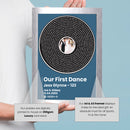 Valentines Day Record Design 2 - Romantic Gift - Special Custom Anniversary Print