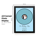 Valentines Day Record Design 3 - Romantic Gift - Special Custom Anniversary Print