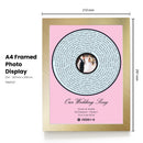 Valentines Day Record Design 3 - Romantic Gift - Special Custom Anniversary Print