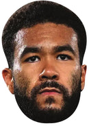 Reece James Face Mask 2026 – England Football Player Celebrity Card Face Mask – Celebrity Mask for Stag Do, Hen Night, Fancy Dress & Costume Parties – Funny Adult Card Mask