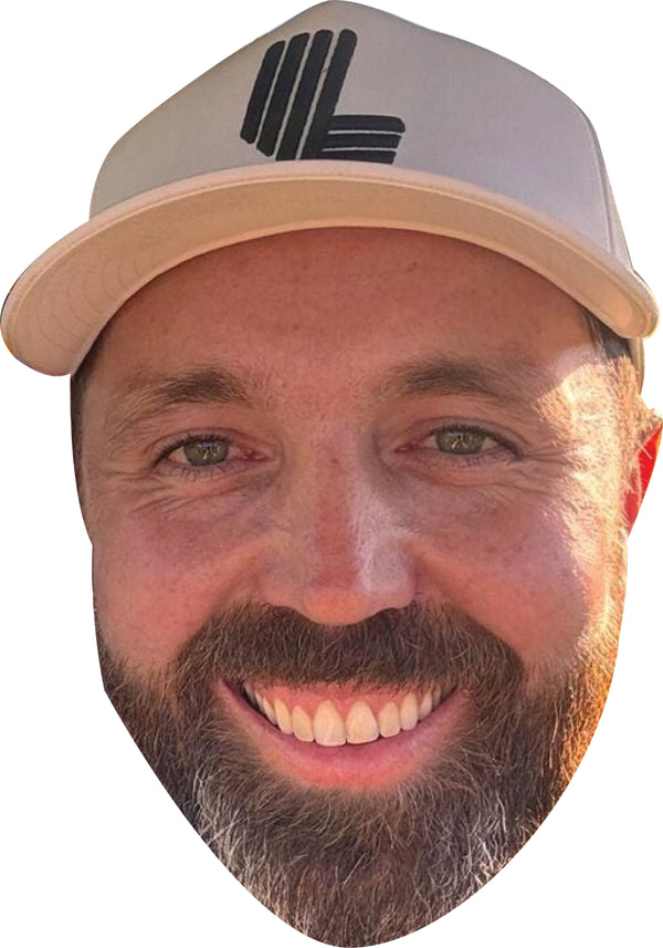 Rick Sheils – Realistic Cardboard Celebrity Mask for Stag Do, Hen Do, Fancy Dress & Costume Parties – Fun Party Disguise