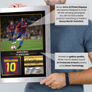 Ronaldinho Barcelona Signed Poster Print – FC Barcelona Football Wall Art – Printed Autograph Soccer Memorabilia – Ronaldinho Fan Gift Decor