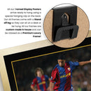 Ronaldinho Barcelona Signed Poster Print – FC Barcelona Football Wall Art – Printed Autograph Soccer Memorabilia – Ronaldinho Fan Gift Decor