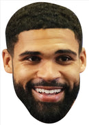 Ruben Loftus-Cheek Face Mask 2026 – England Football Player Celebrity Card Face Mask – Celebrity Mask for Stag Do, Hen Night, Fancy Dress & Costume Parties – Funny Adult Card Mask