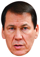 Rudi Garcia Face Mask – Football Manager Inspired Card Face Mask, Soccer Coach Fan Accessory, Match Day Party Prop, Sports Supporter Gift