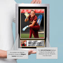 Rachael Laws Signed Poster Print – Liverpool FC Women’s Goalkeeper Tribute Wall Art with Signature & Personal Bio – England Football Memorabilia for Fans & Collectors