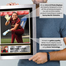 Rachael Laws Signed Poster Print – Liverpool FC Women’s Goalkeeper Tribute Wall Art with Signature & Personal Bio – England Football Memorabilia for Fans & Collectors