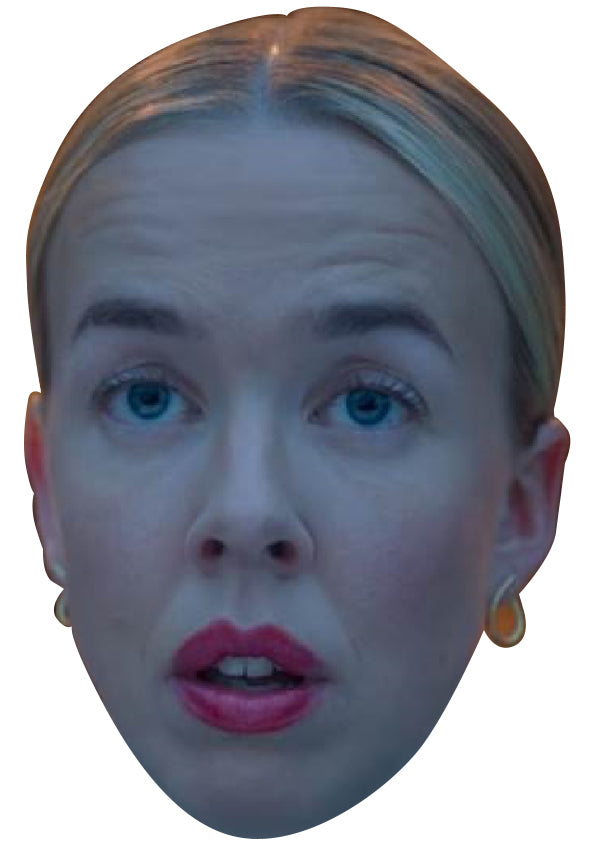 Ragne Grande - Billionaire island Celebrity Face Mask Fancy Dress Cardboard Costume Mask