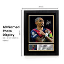 Raphinha Signed Autograph Poster Print – Barcelona & Brazil Star – Football Gift Memorabilia