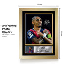 Raphinha Signed Autograph Poster Print – Barcelona & Brazil Star – Football Gift Memorabilia