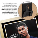 Marcus Rashford Signed Autograph Poster Print – FC Barcelona Forward – Iconic Soccer Collectible Gift for Fans