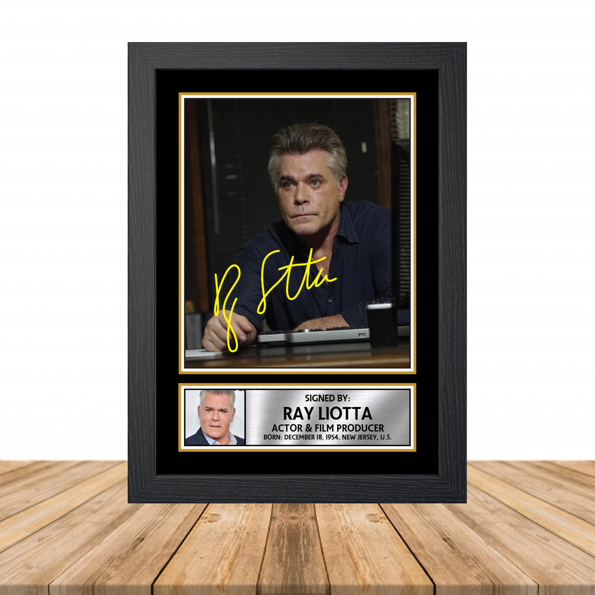 Ray Liotta M905 Television Printed Signature Poster Print Gift