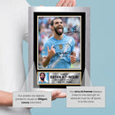 Rayan Aït-Nouri Manchester City Printed Autograph Poster – Signed Style Football Wall Art Print – Soccer Fan Gift Decor