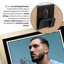 Rayan Cherki Signed Autograph Poster Print – Manchester City F.C. Playmaker – Soccer Memorabilia Gift for Fans