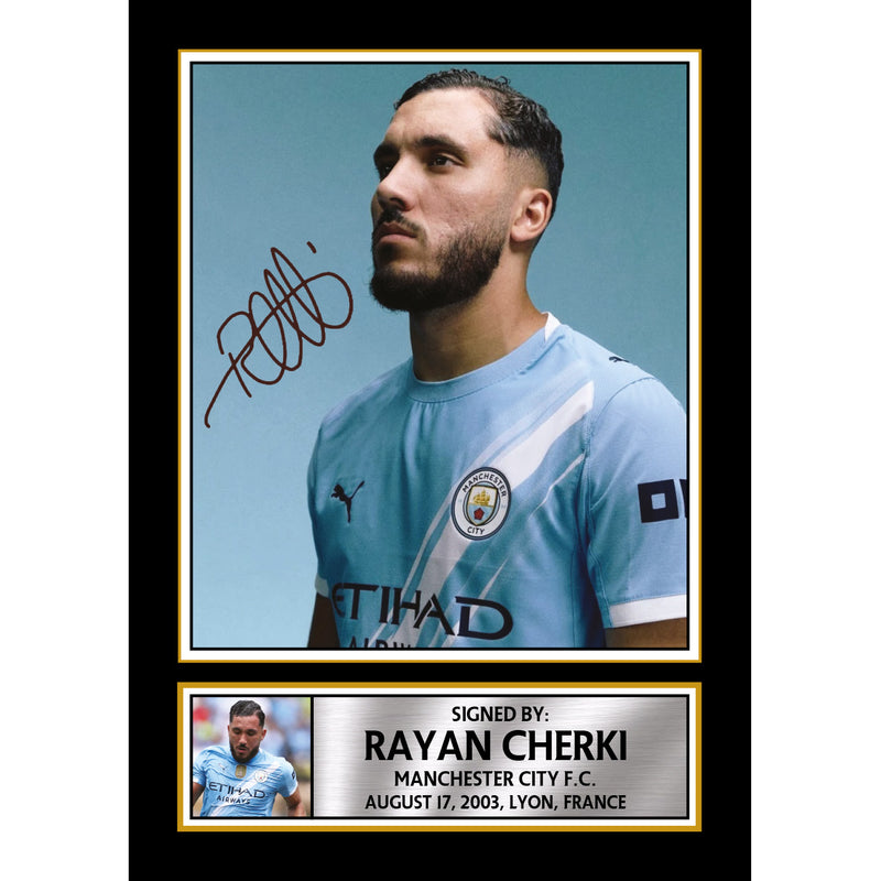 Manchester City 2022/23 Team Signed 6x4 Photo - Haaland, De Bruyne, Ederson - Pre-Printed Signature
