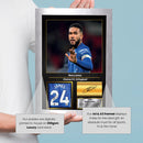Reece James Signed Football Memorabilia – Framed Autograph Display with Chelsea Captain & England Tribute – Collector’s Gift