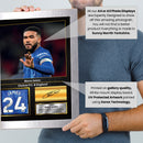 Reece James Signed Football Memorabilia – Framed Autograph Display with Chelsea Captain & England Tribute – Collector’s Gift