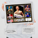 Regis Prograis top boxer Autographed Print Landscape