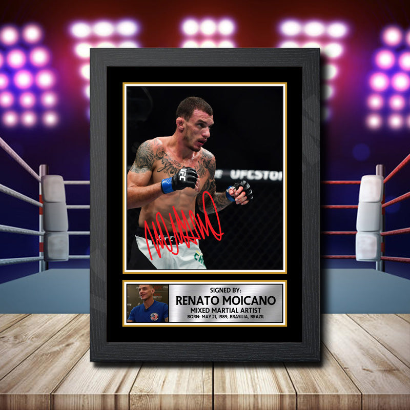 Renato Moicano 2 Printed Signature Ufc Star Poster Print Framed Wall Art Gift – Renato Moicano 2 Printed Signature Ufc Star Poster Print