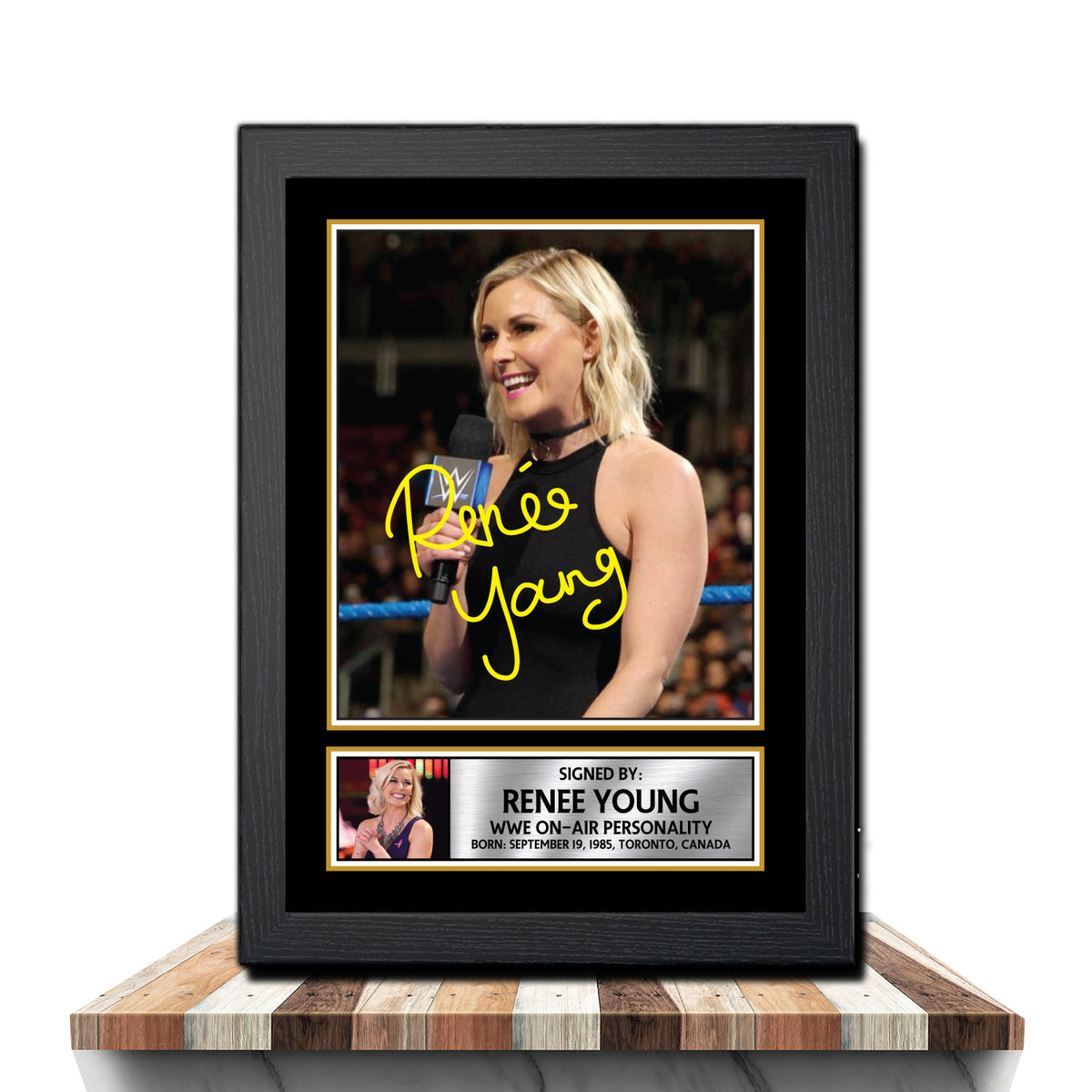 Renee Young M1058 Wrestling Printed Signature Poster Print Gift