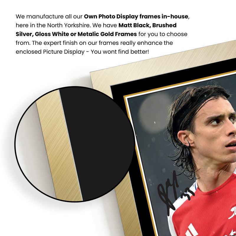 Riccardo Calafiori Signed Autograph Poster Print – Arsenal F.C. – Italy Football Memorabilia – Gift for Fans & Collectors
