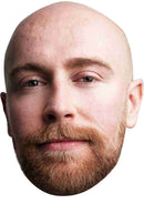 Riley Jones Celebrity Face Mask Fancy Dress Cardboard Costume Mask